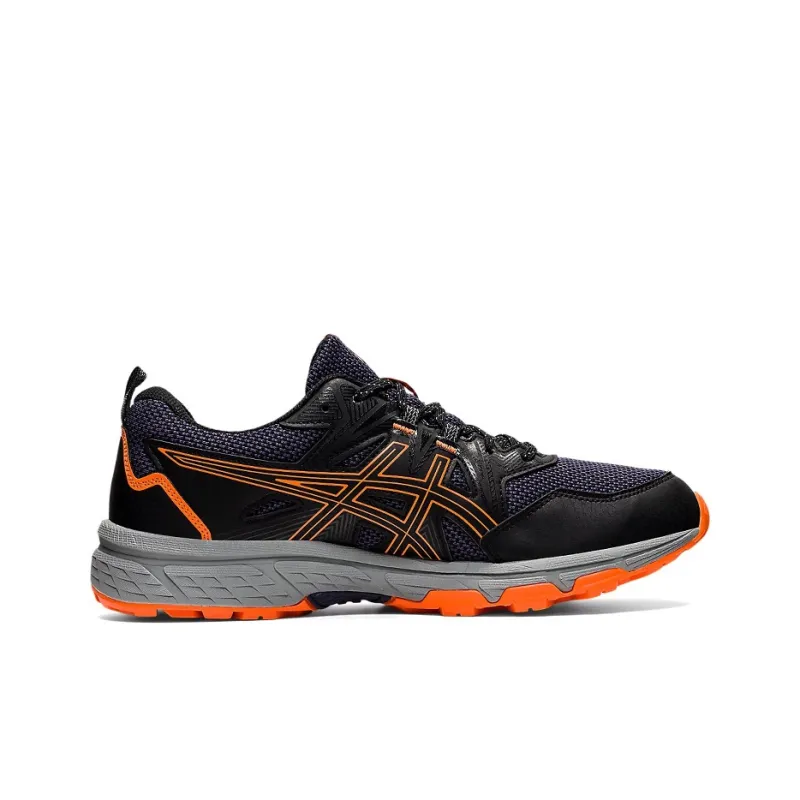 Asics Gel Venture 8 4E Wide 'Black Shocking Orange'-1