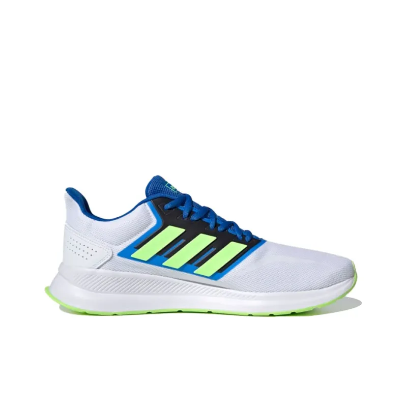 Adidas Neo Runfalcon 'Grey Green Blue'-1