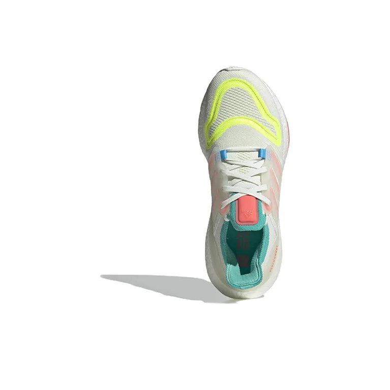 Adidas Ultra Boost 22 White Tint Turbo Mint Rush Women's-4
