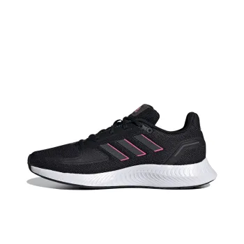 Adidas Neo Runfalcon 2.0 Black Screaming Pink Women's