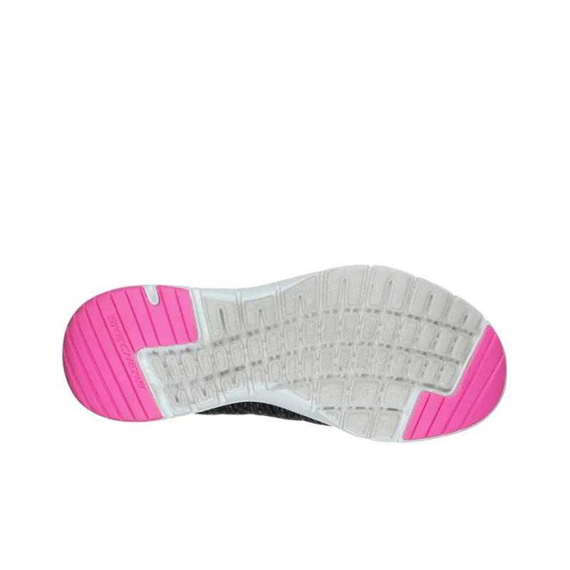 Skechers Flex Appeal 3.0 Low Top Gray/Pink Women's-3