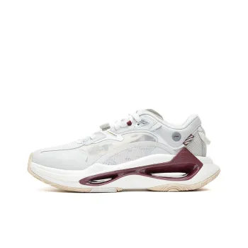 LiNing Exceed Infinity Running Shoes Men Low Top White/Gray/Red
