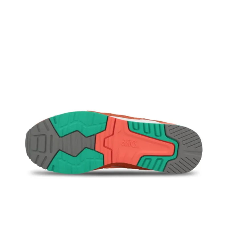 Asics Gel-Lyte 3 Slip-Resistant Cushioning Coverage Low-Top Running Shoes Unisex Orange-4