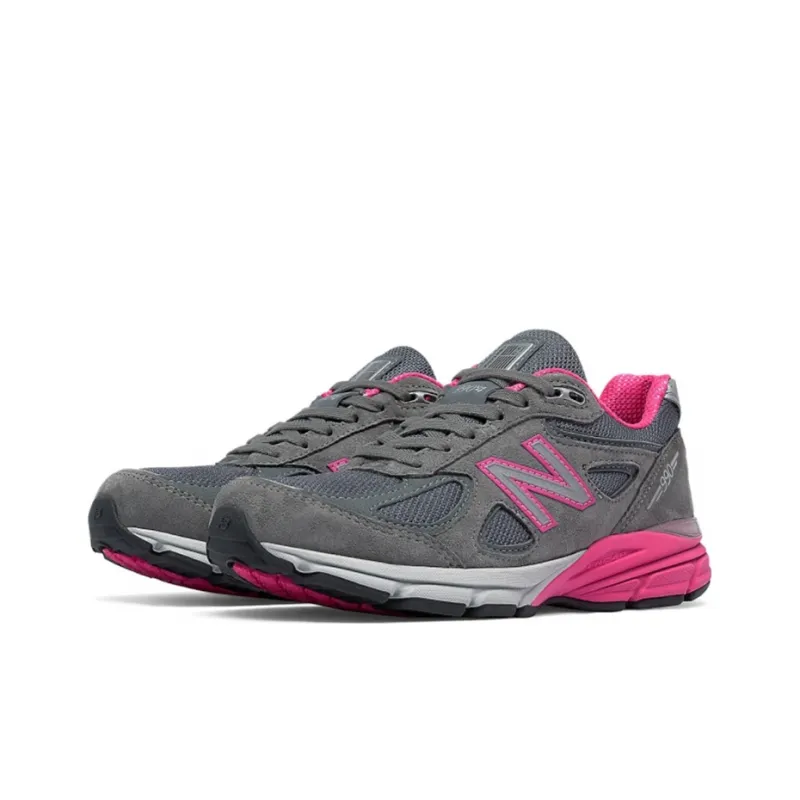New Balance 990v4 Made In Usa 'Grey Pink' Women's-2
