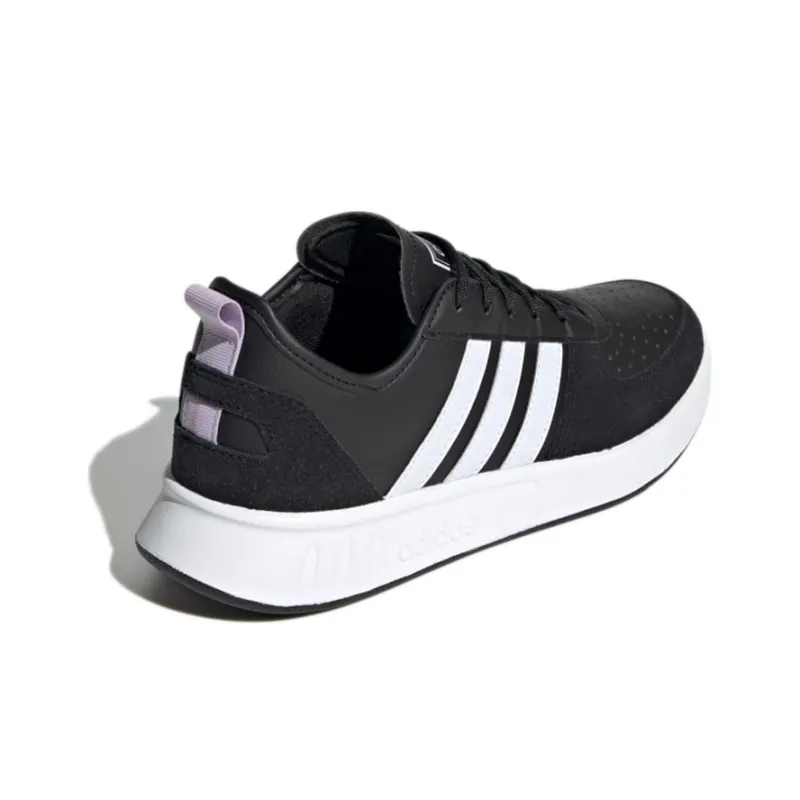 Adidas Court 80s Core Black Cloud White Purple Tint Women's-3
