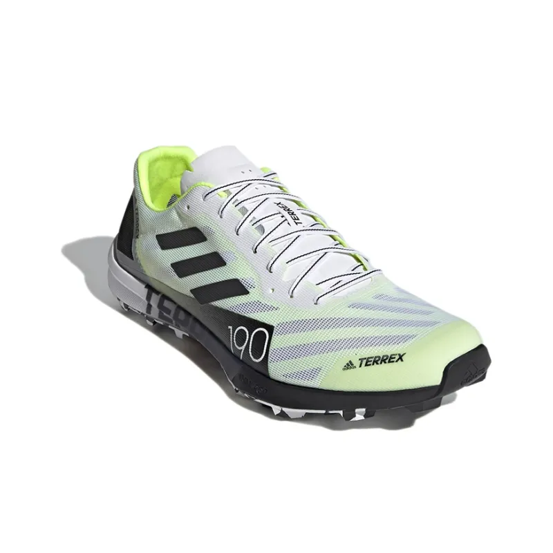 Adidas Terrex Speed Pro Trail 'White Solar Yellow'-2