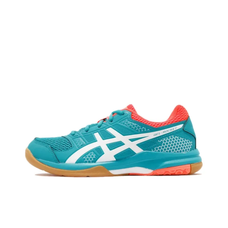 Asics Gel-Rocket 8 Running Shoes Women's Low-Top Ice Blue/White-0