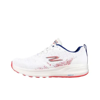 Skechers Go Run Ride 8 Running Shoes Women's Low-Top White/Red/Blue