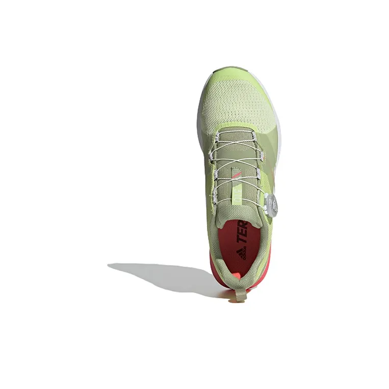 Adidas Terrex Two Boa Trail Running Anti-Slip Wear-Resistant Low-Top Running Shoes Men's Green-4