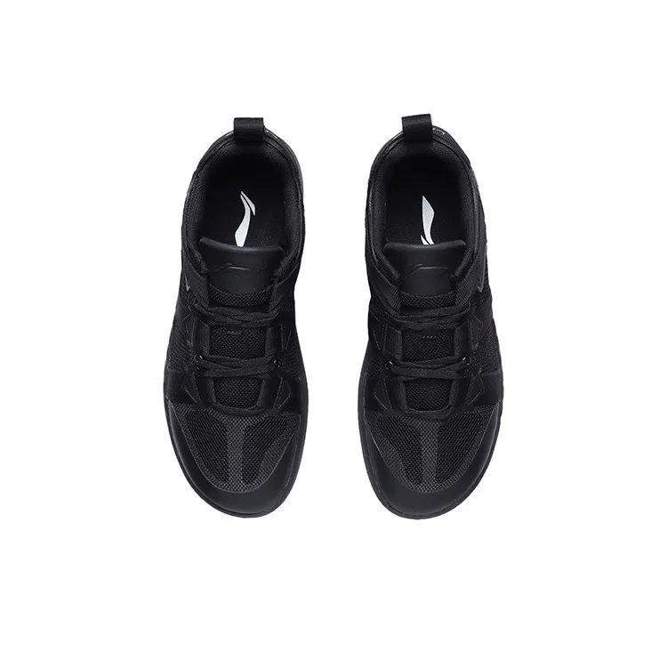 LiNing Low-Top Running Shoes Unisex Black-3