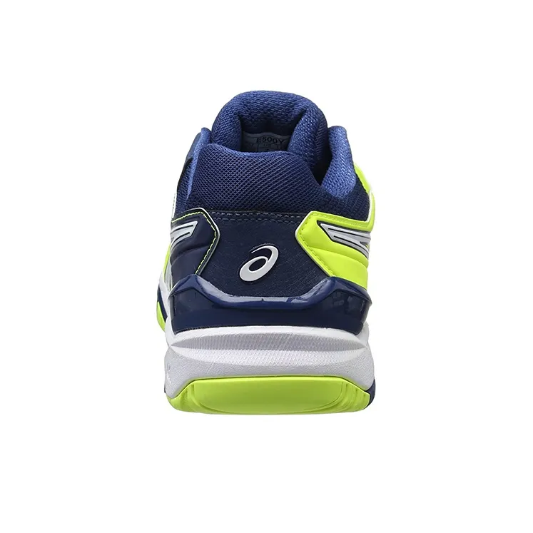 Asics Gel-Resolution 6 Running Shoes Men Low-Top Yellow/Blue-4