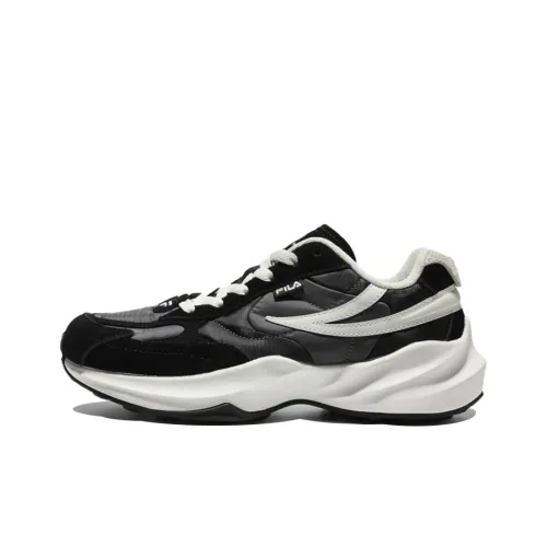 FILA Tribal Race Running Shoes Unisex Low-Top Black/White