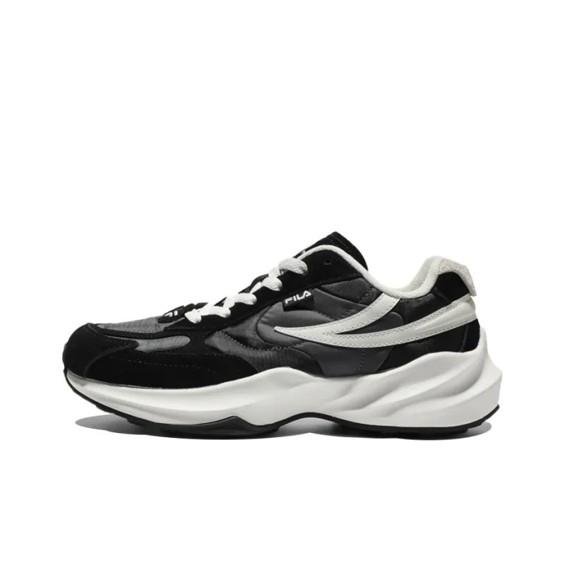 FILA Tribal Race Running Shoes Unisex Low-Top Black/White-0
