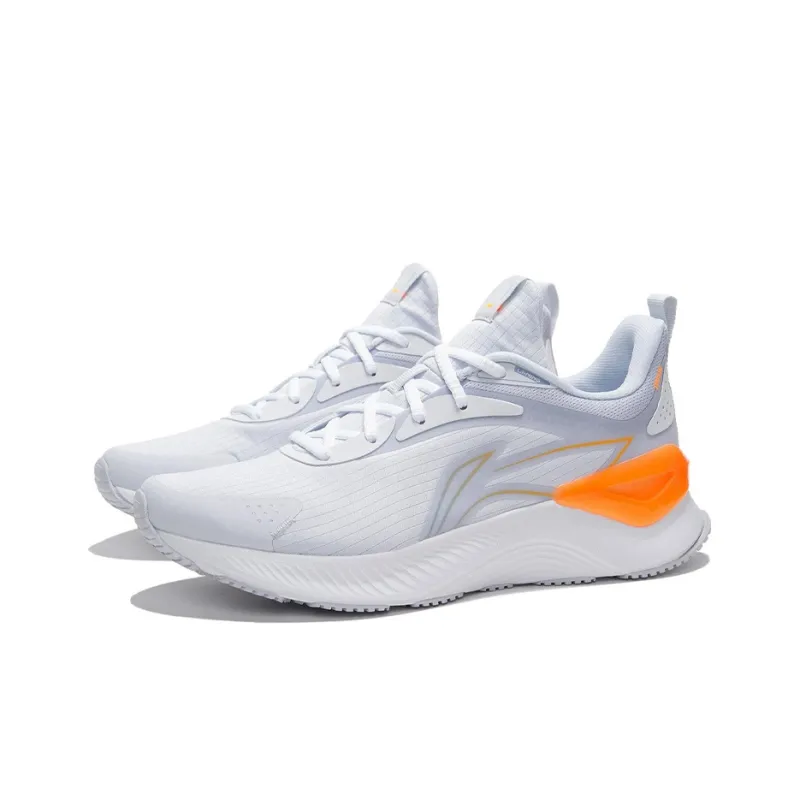LiNing YueYing Element Cushioning Anti Slip And Wear Resistant Low Top Running Shoes Men's Blue-2