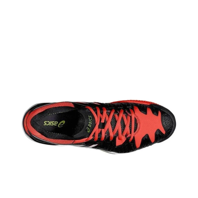 Asics Gel-Resolution 6 Running Shoes Men Low-Top Black/Red-2