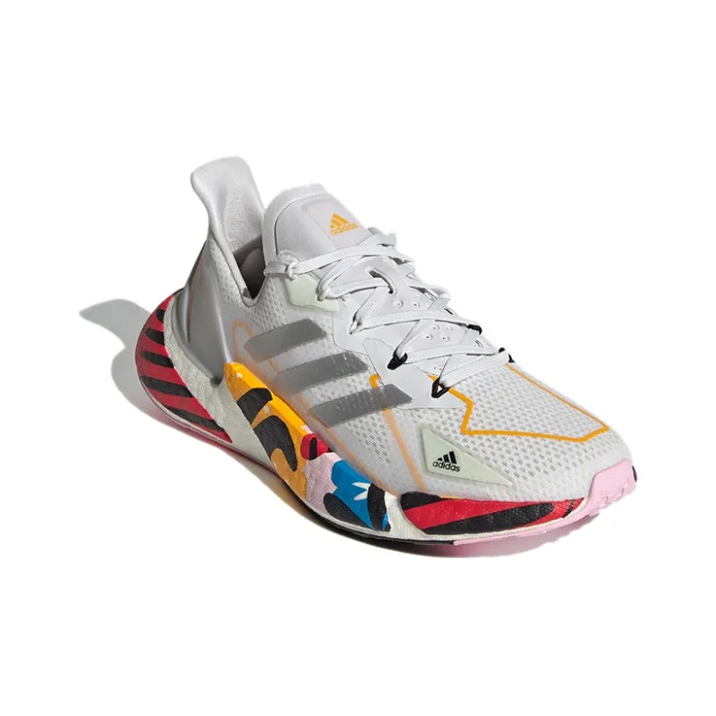 Adidas X9000l4 White Silver Women's-2