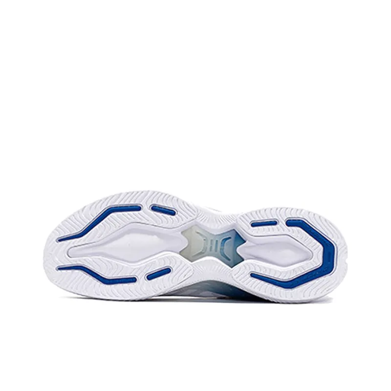 XTEP Qing Feng 4.0 Cushioning Breathable Lightweight Wear Resistant Slip Resistant Low Top Running Shoes Men's White-3