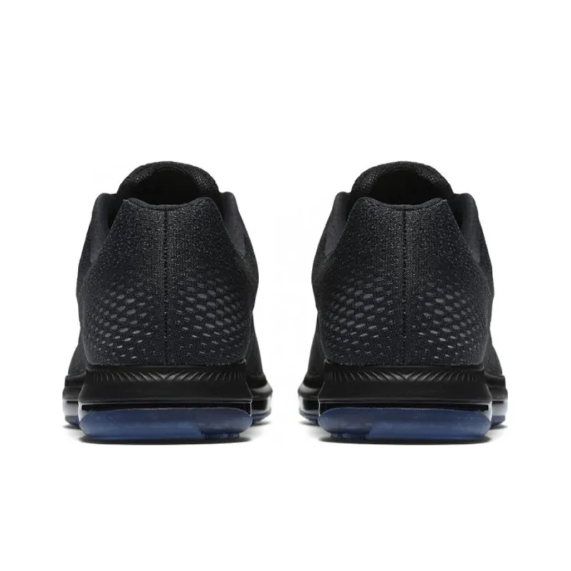 Nike Cushioned Anti-Slip And Wear-Resistant Lightweight Low-Top Running Shoes Men's Black-3
