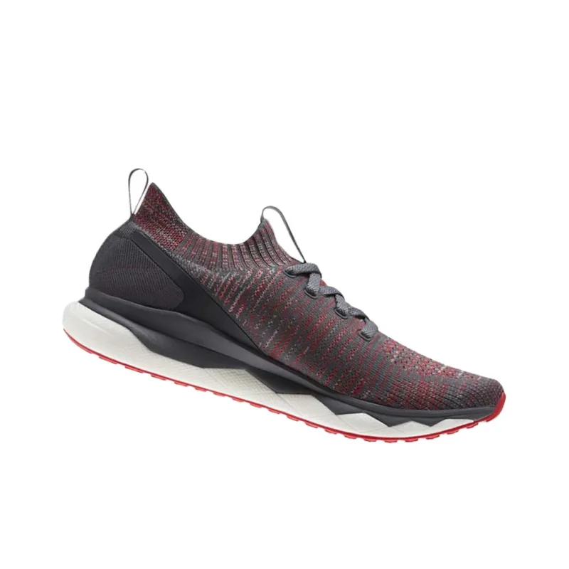 Reebok Wear Resistant Slip Resistant Lightweight Low Top Casual Running Shoes Men's Red Gray-3