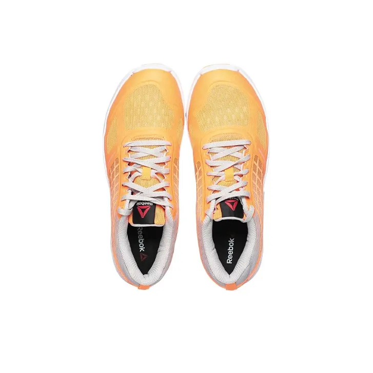 Reebok Trainer Breathable Low-Top Running Shoes Women's Orange-3
