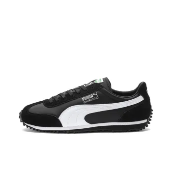 PUMA Whirlwind Classic Cushioning Anti-Slip Wear-Resistant Breathability Low-Top Running Shoes Men's Black White