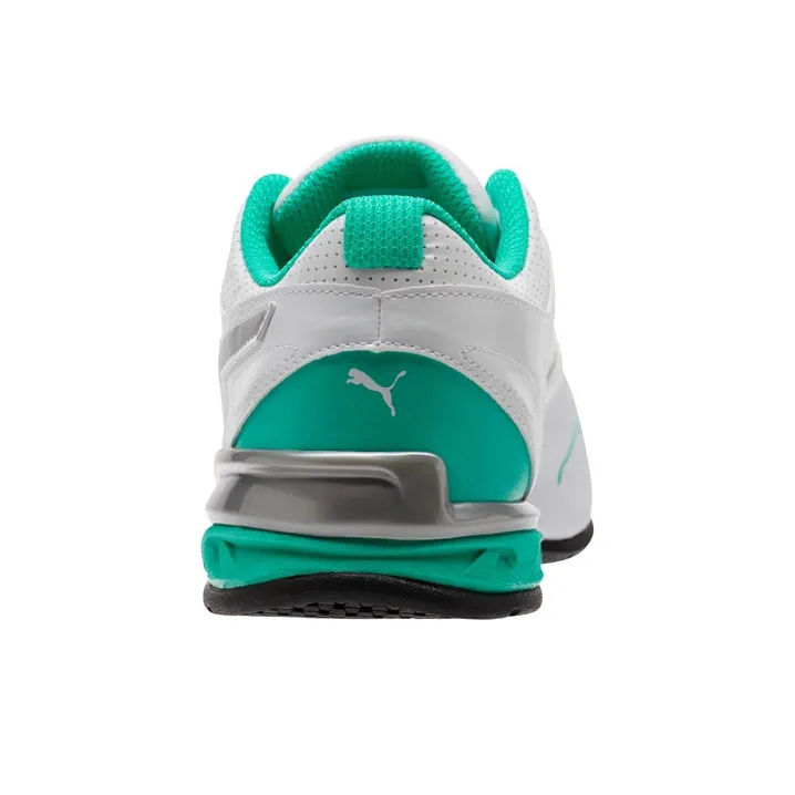 PUMA Tazon 6 Fm White/Green Women's-4