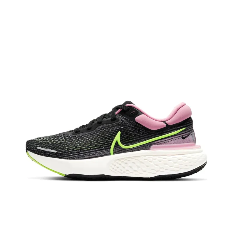 Nike ZoomX Invincible Run Flyknit 'Black Elemental Pink' Women's-0