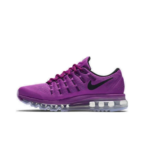 Nike Air Max 2016 Running Shoes Women's Low-Top Black/Purple