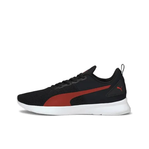 PUMA Flyer Runner Running Shoes Men Low-Top Black/Red