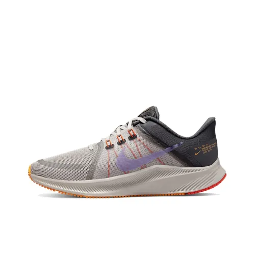 Nike Quest 4 Running Shoes Men Low-Top Gray/Black/Purple