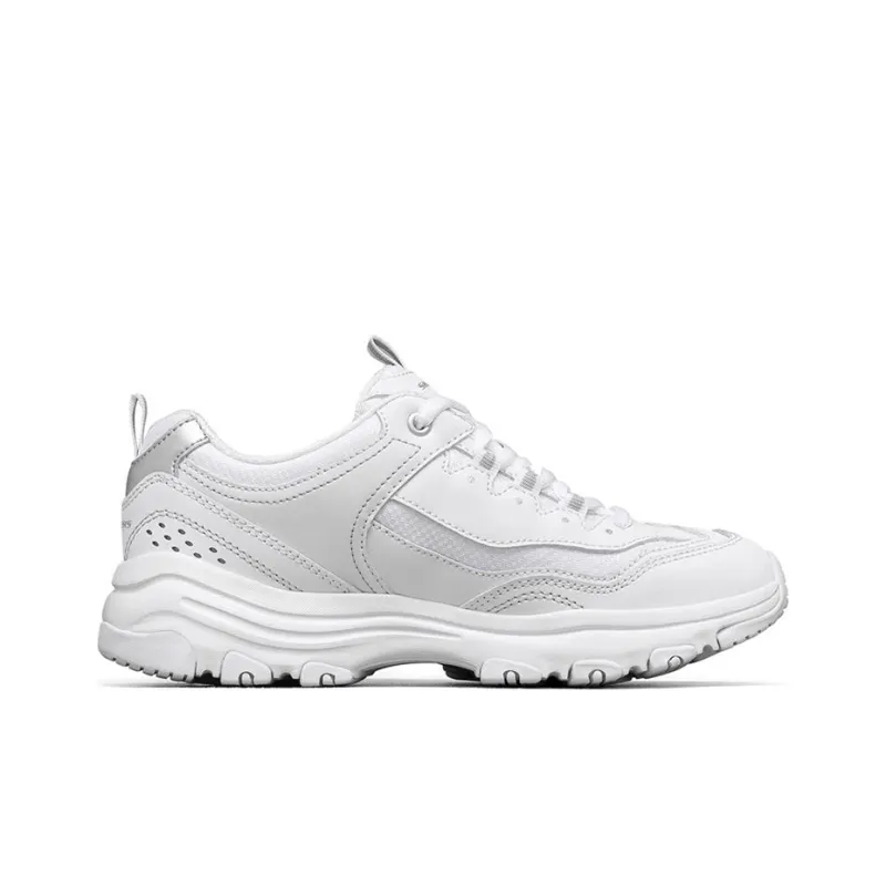 Skechers I Conik Low White Women's-1