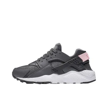 Nike Huarache Run Cushioning Anti-Slip And Wear-Resistant Low-Top Running Shoes Women's Gray Black