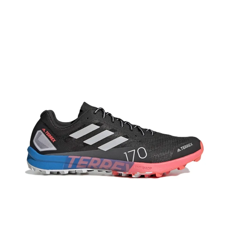 Adidas Terrex Speed Pro Running Shoes Women's Low-Top Black/Blue/Pink-1