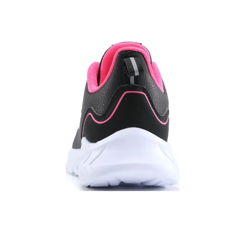 PEAK Cushioning Anti Slip And Wear Resistant Low Top Running Shoes Women's Black Red-3