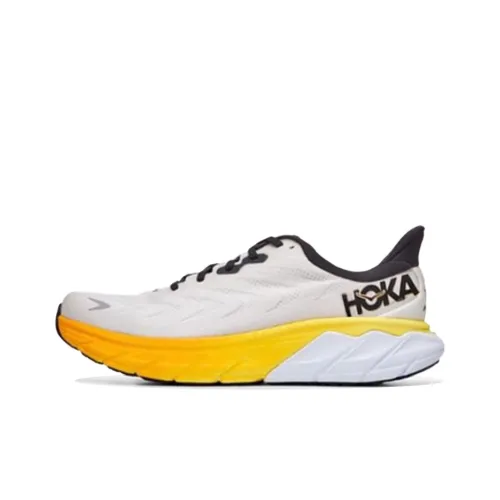 HOKA ONE ONE Arahi 6 Nimbus Cloud Blanc De Blanc