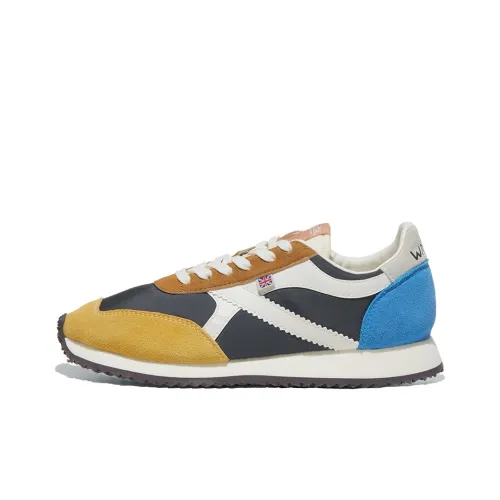 Norman Walsh Anti Slip Wear Resistant Low Top Running Shoes Men's White Black Brown Blue