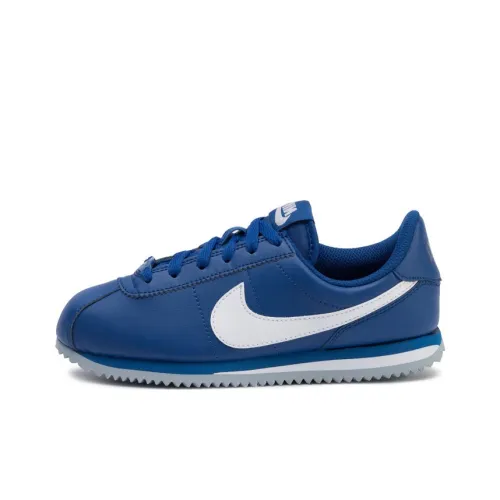 Nike Cortez Running Shoes Women's Low-Top Blue/White