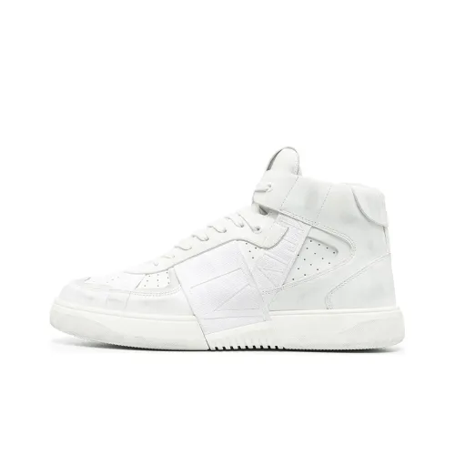 Valentino Garavani Skateboard Shoes Women's High-Top White