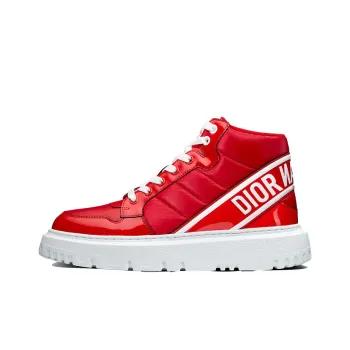 DIOR Women's D-Player 'Quilted Nylon - Red'