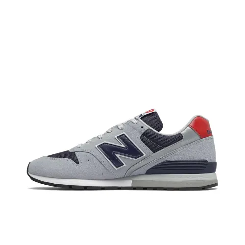 New Balance 996v2 Grey Navy Red