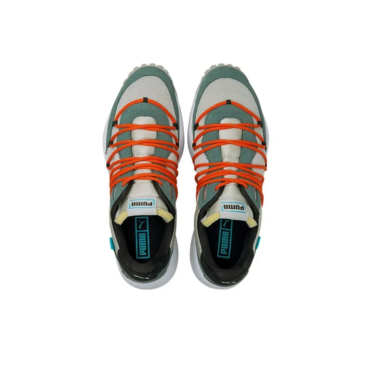 PUMA Lace Rider Pop Low Top Grey-3