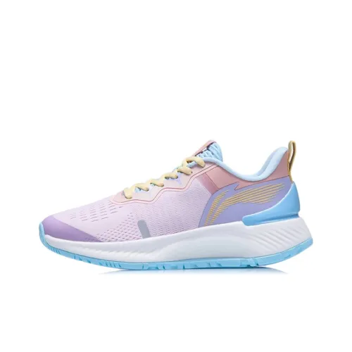 LINING YueYing Essential Running Shoes Women's Low-Top Ice Pink/Bad Little Purple