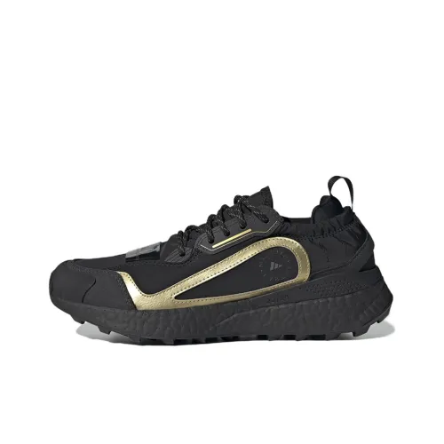 Stella Mccartney X Adidas Outdoorboost 2.0 Running Shoes Women's Low-Top Black/Gold