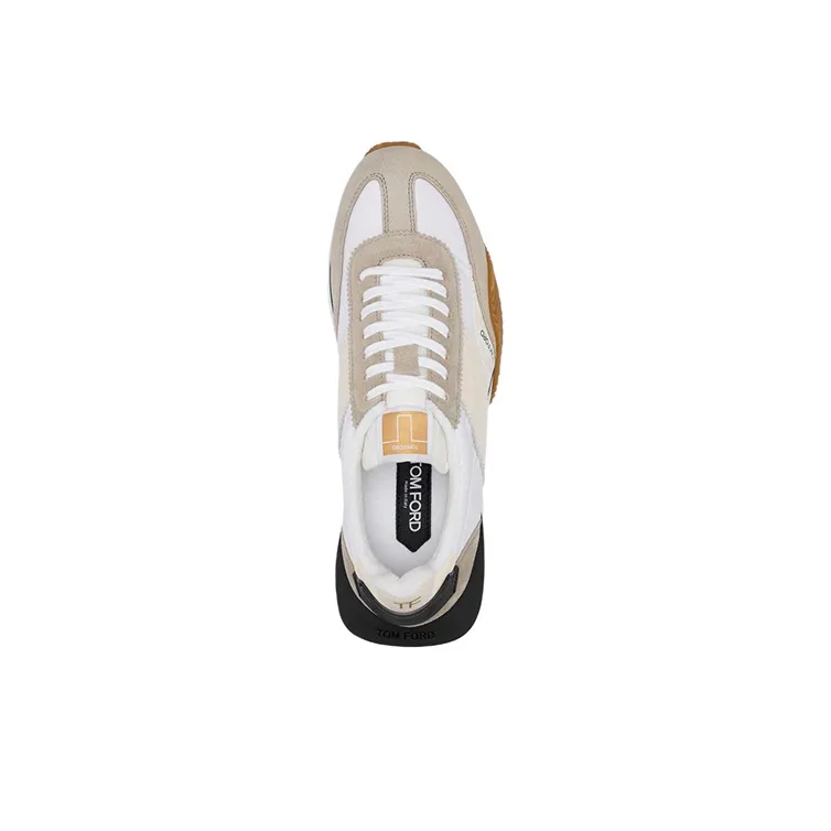 TOM FORD James Casual Shoes Men Low-Top Ecru-3