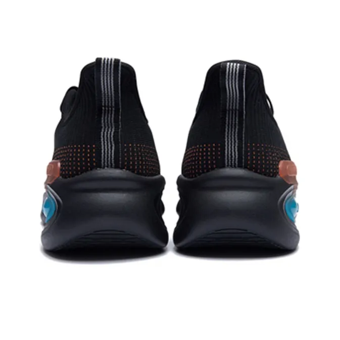361° NFO Slip Resistant, Breathable, Lightweight Low Top Running Shoes Men's Black Blue-2