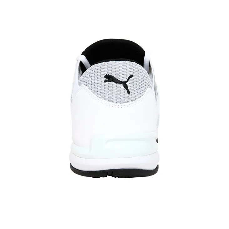 PUMA Enzo Anti-Slip And Wear-Resistant Cushioning Breathable Coverage Low-Top Running Shoes Men's White Black-4