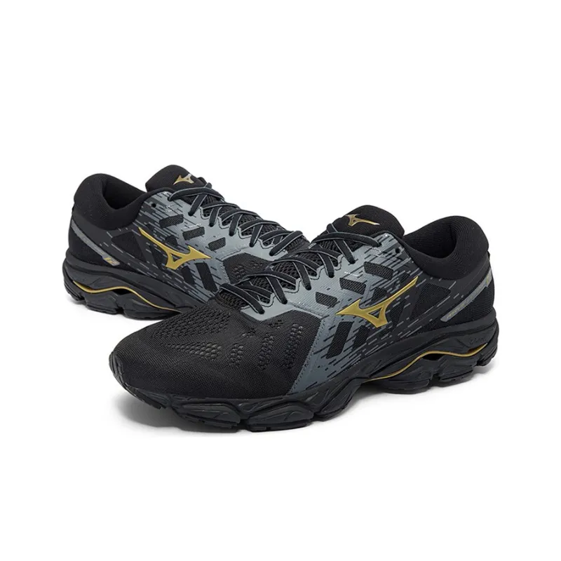 Mizuno Wave Ultima 12 'Black Gray Gold'-1
