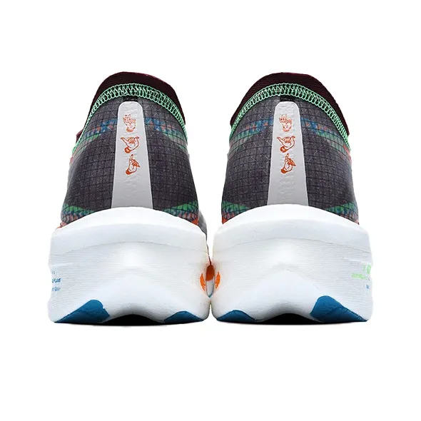 361° Fly Burning Anti Slip Wear Resistant Low Top Running Shoes Men's White Blue-3