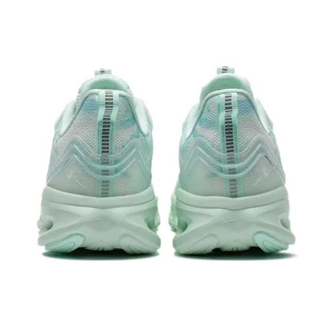 XTEP Shock Absorbers Slip Resistant, Abrasion Resistant, Breathable Low Top Running Shoes Women's Foam Green-2