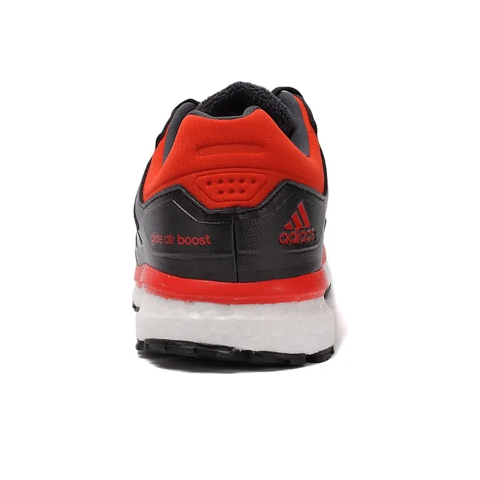 Adidas Supernova Wear-Resistant Coverage Low-Top Running Shoes Men's Black Orange-3